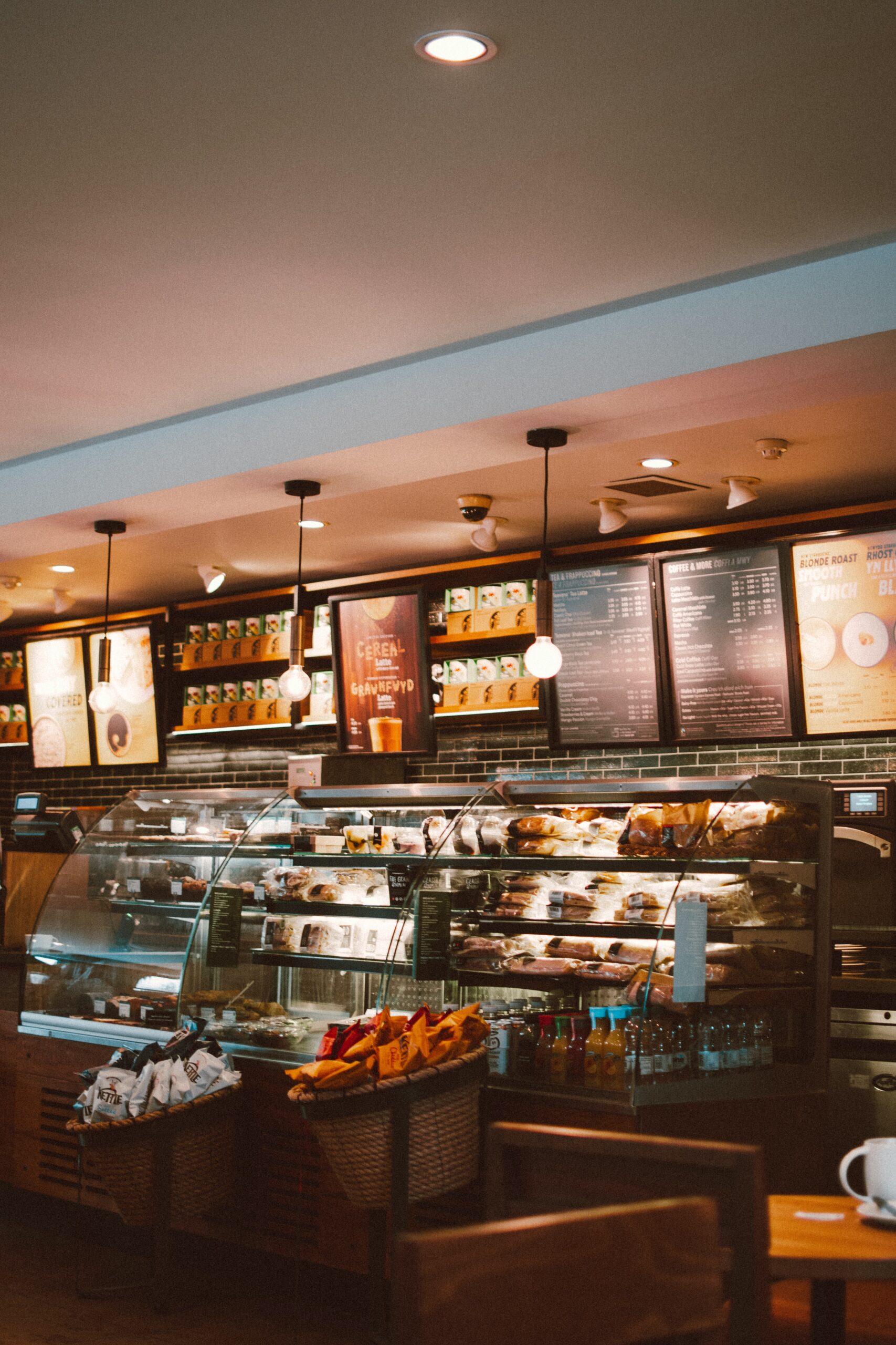 bistro display case lighting